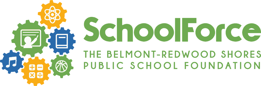 SchoolForce, the Belmont-Redwood Shores Public School Foundation logo